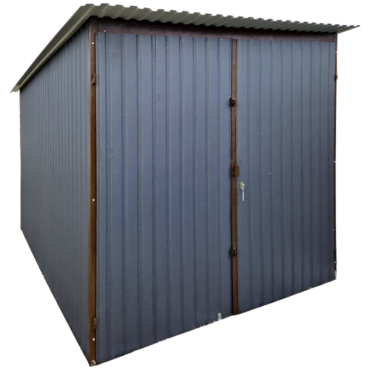 Garaż blaszany akrylowy 2x3