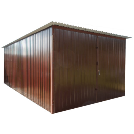 Garaż blaszany akrylowy 3x5