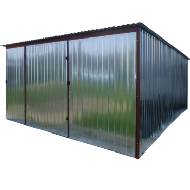 Garaż blaszany 4x5 + drzwi