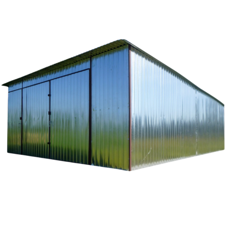 Garaż blaszany 5x6 + drzwi