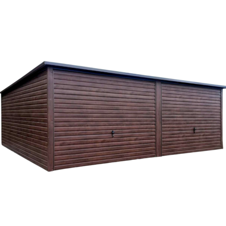 Garaż PREMIUM 6x5 spad dachu na tył