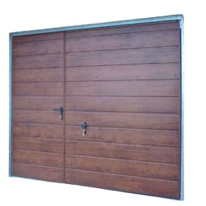 brama 2,70x2,20 orzech + drzwi